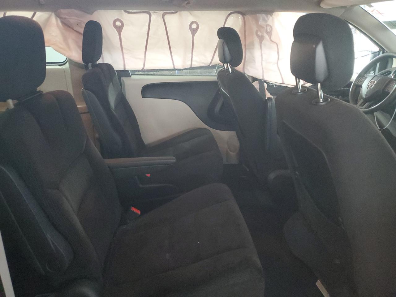 2014 Dodge Caravan VIN 2C4RDGCG8ER356450 Copart auction photo, side / front end damage thumbnail 11