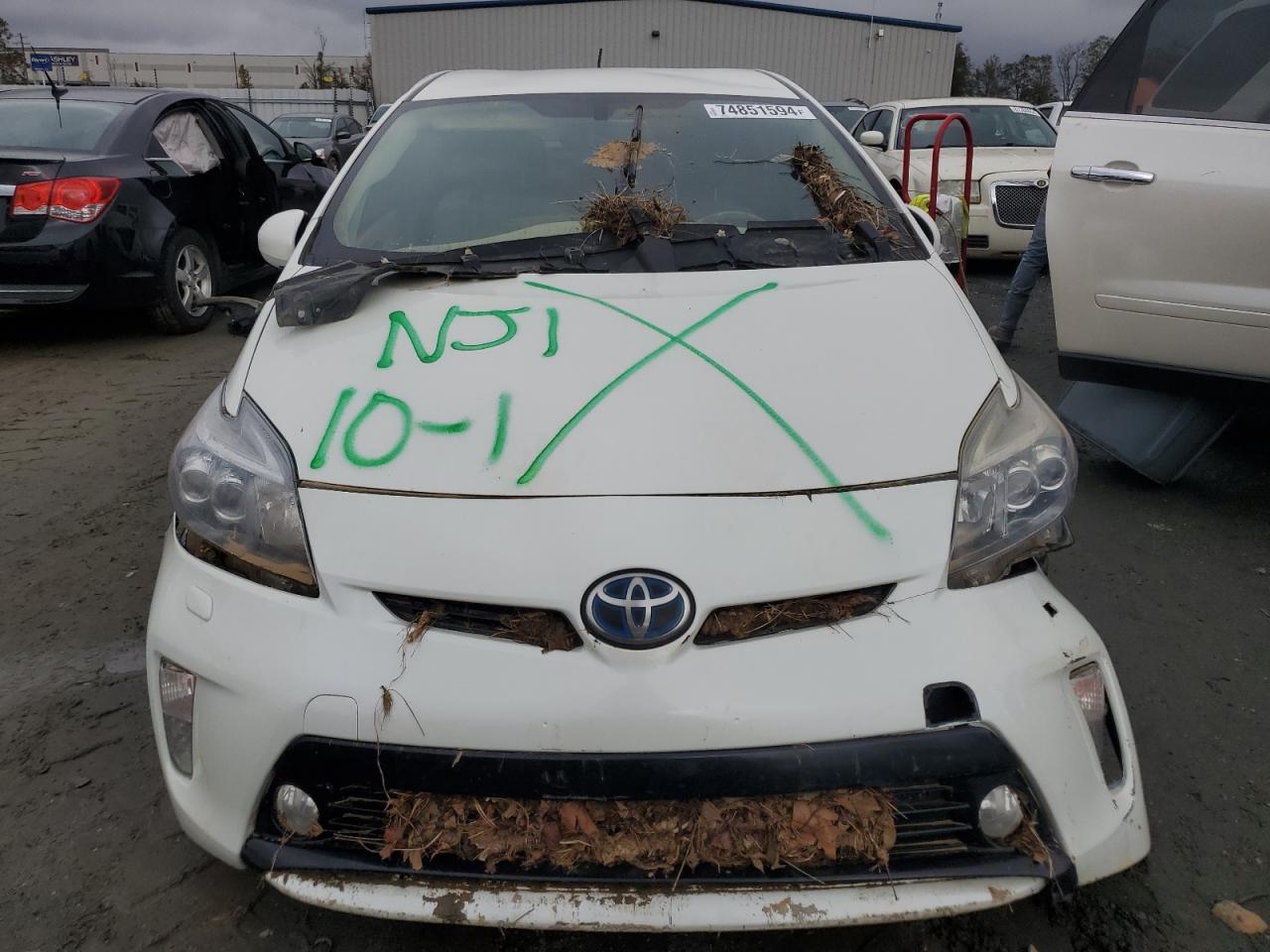 2015 Toyota Prius VIN JTDKN3DU7F1996506 Copart auction photo, water/flood damage thumbnail 5