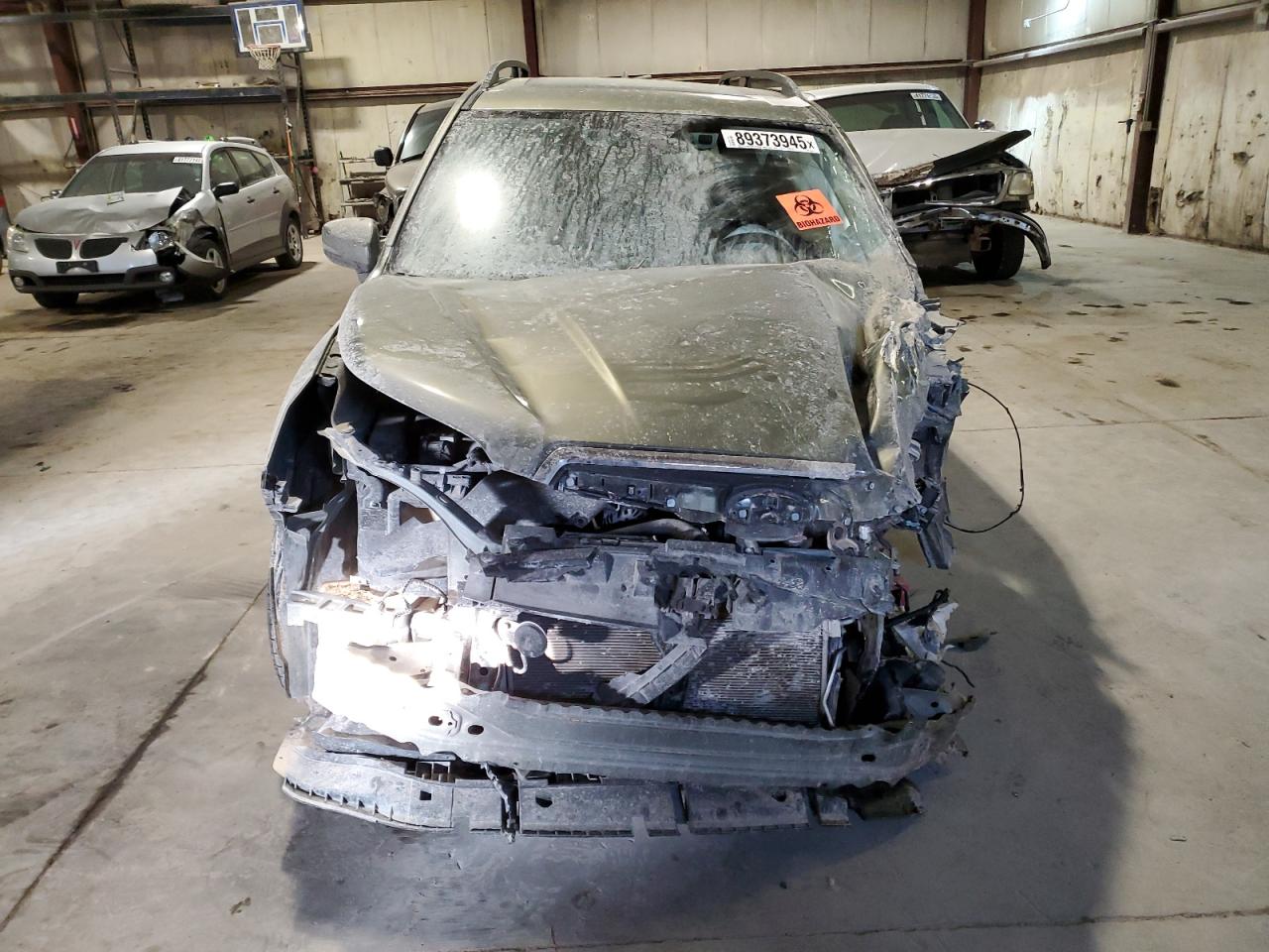 2020 Subaru Forester VIN JF2SKAUC5LH603272 Copart auction photo, front end / mechanical damage thumbnail 5
