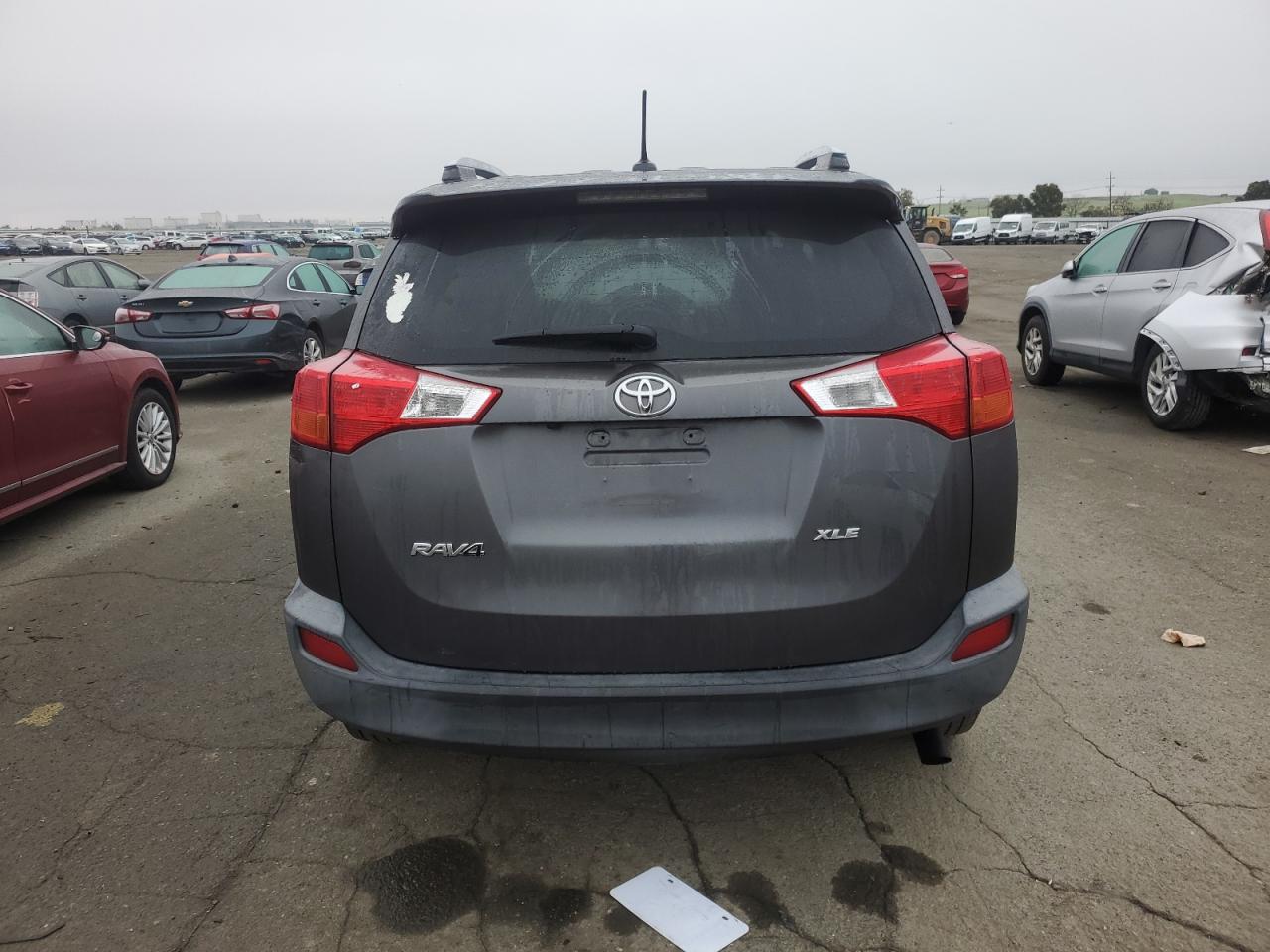 2015 Toyota RAV 4 VIN JTMWFREVXFJ055415 Copart auction photo, front end damage thumbnail 6
