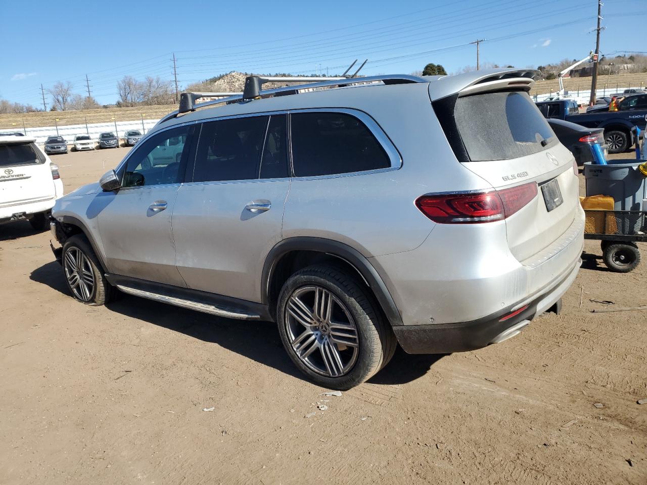 2021 Mercedes-Benz GLS-klasse VIN 4JGFF5KE3MA489794 Copart auction photo, front end damage thumbnail 2