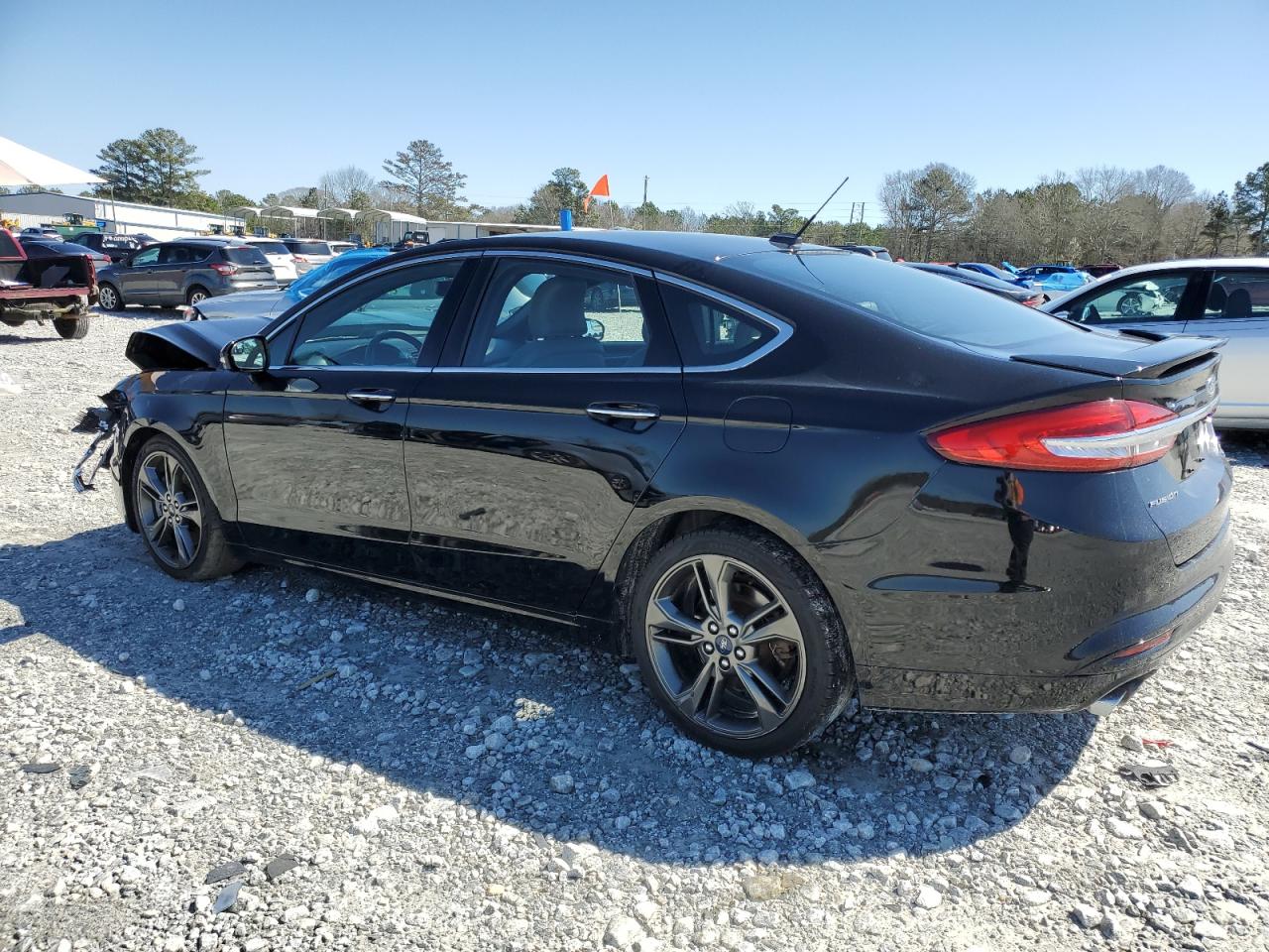 2017 Ford Fusion VIN 3FA6P0VP6HR228131 Copart auction photo, front end damage thumbnail 2