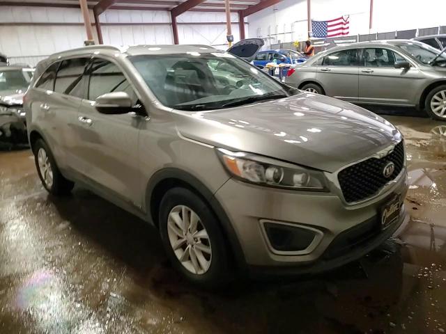 2018 KIA Sorento VIN 5XYPGDA34JG386833 Copart auction photo, front end / side damage thumbnail 14