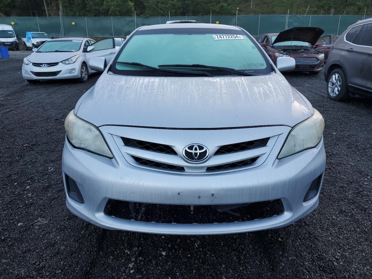 2011 Toyota Corolla VIN 2T1BU4EE4BC650788 Copart auction photo, undercarriage / all over damage thumbnail 5