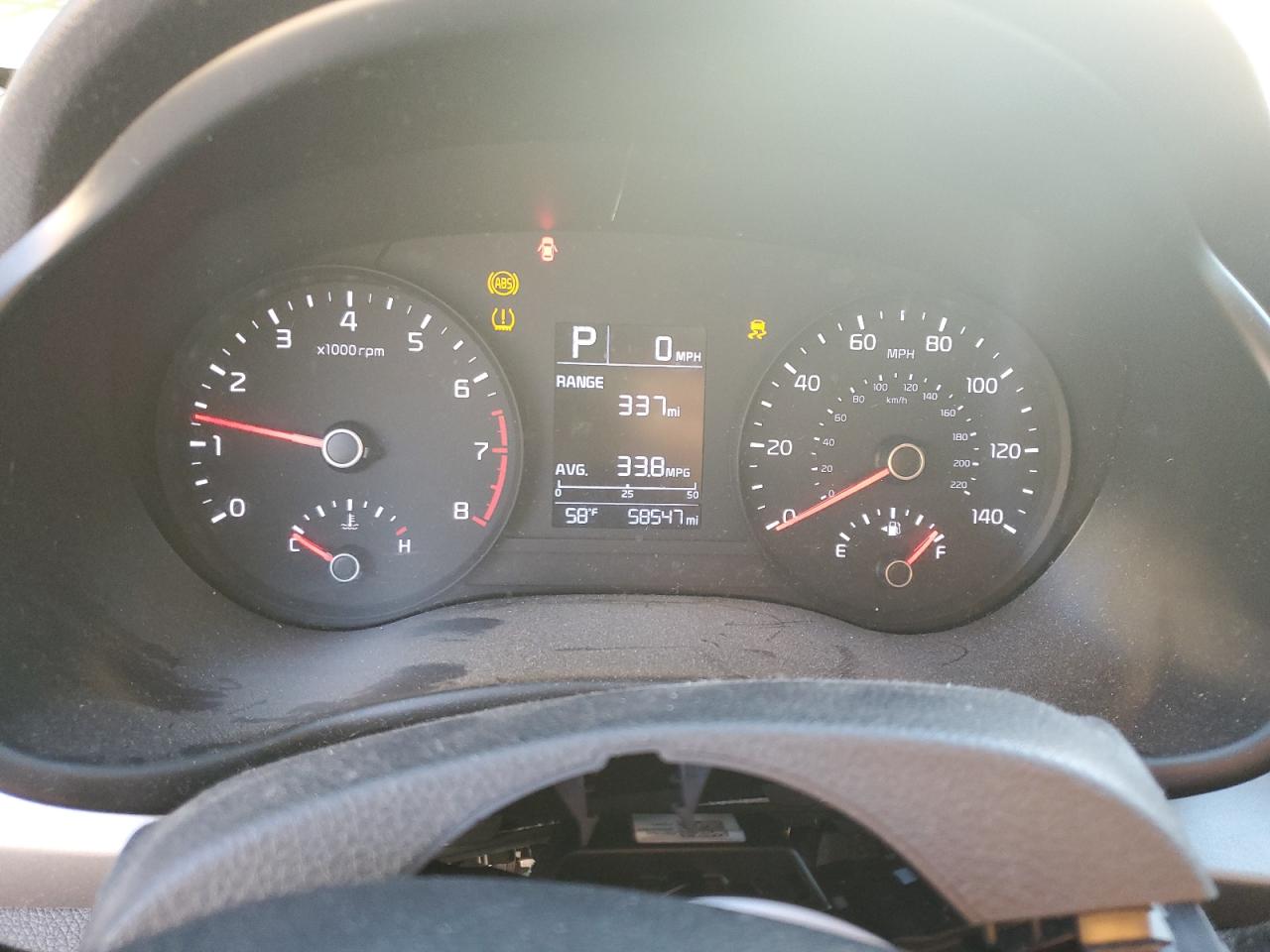2021 KIA Rio VIN 3KPA24ADXME390951 Copart auction photo, vandalism damage thumbnail 9