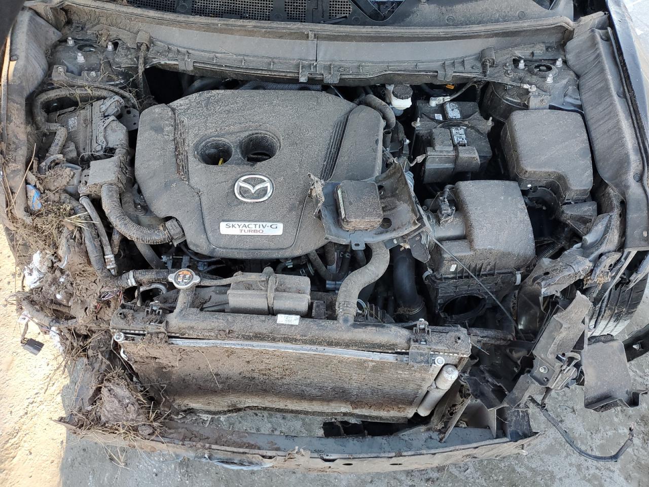 2021 Mazda CX-9 VIN JM3TCBDY0M0530742 Copart auction photo, rollover damage thumbnail 13