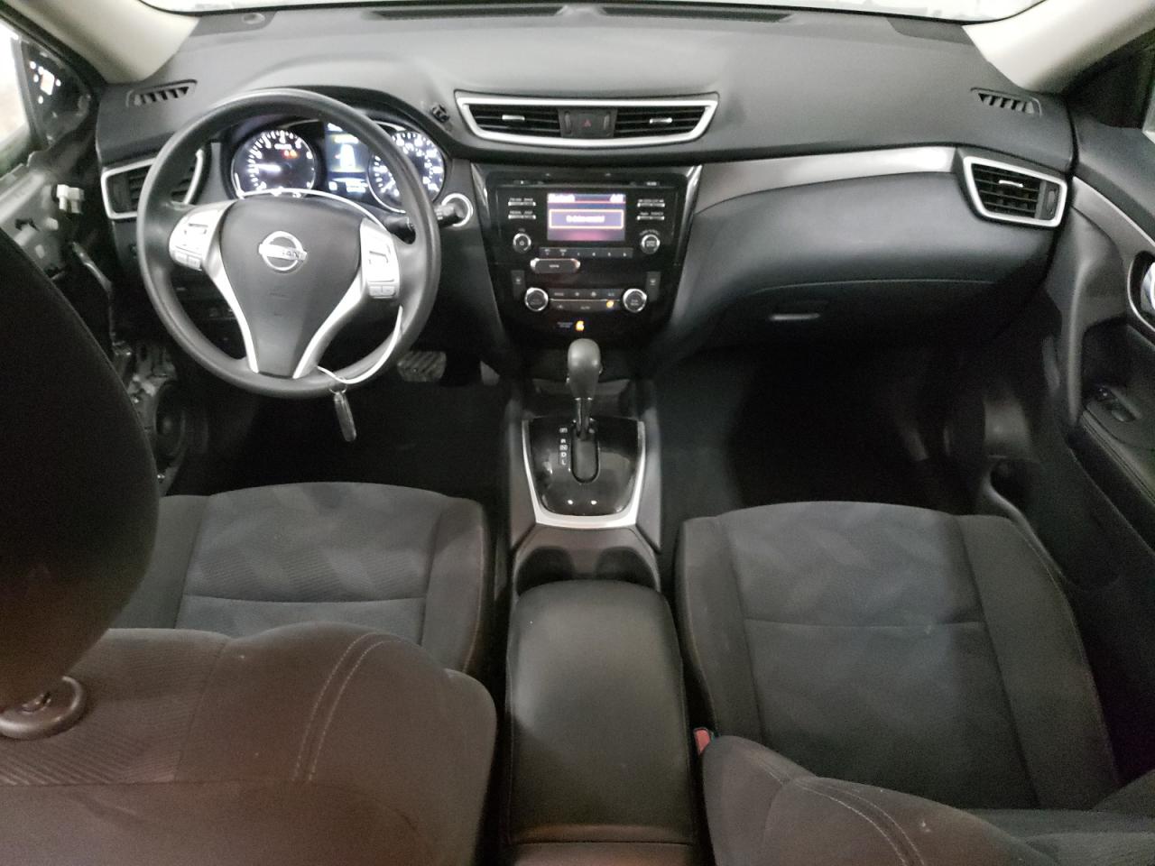 2015 Nissan Rogue VIN KNMAT2MV4FP505729 Copart auction photo, side / front end damage thumbnail 8