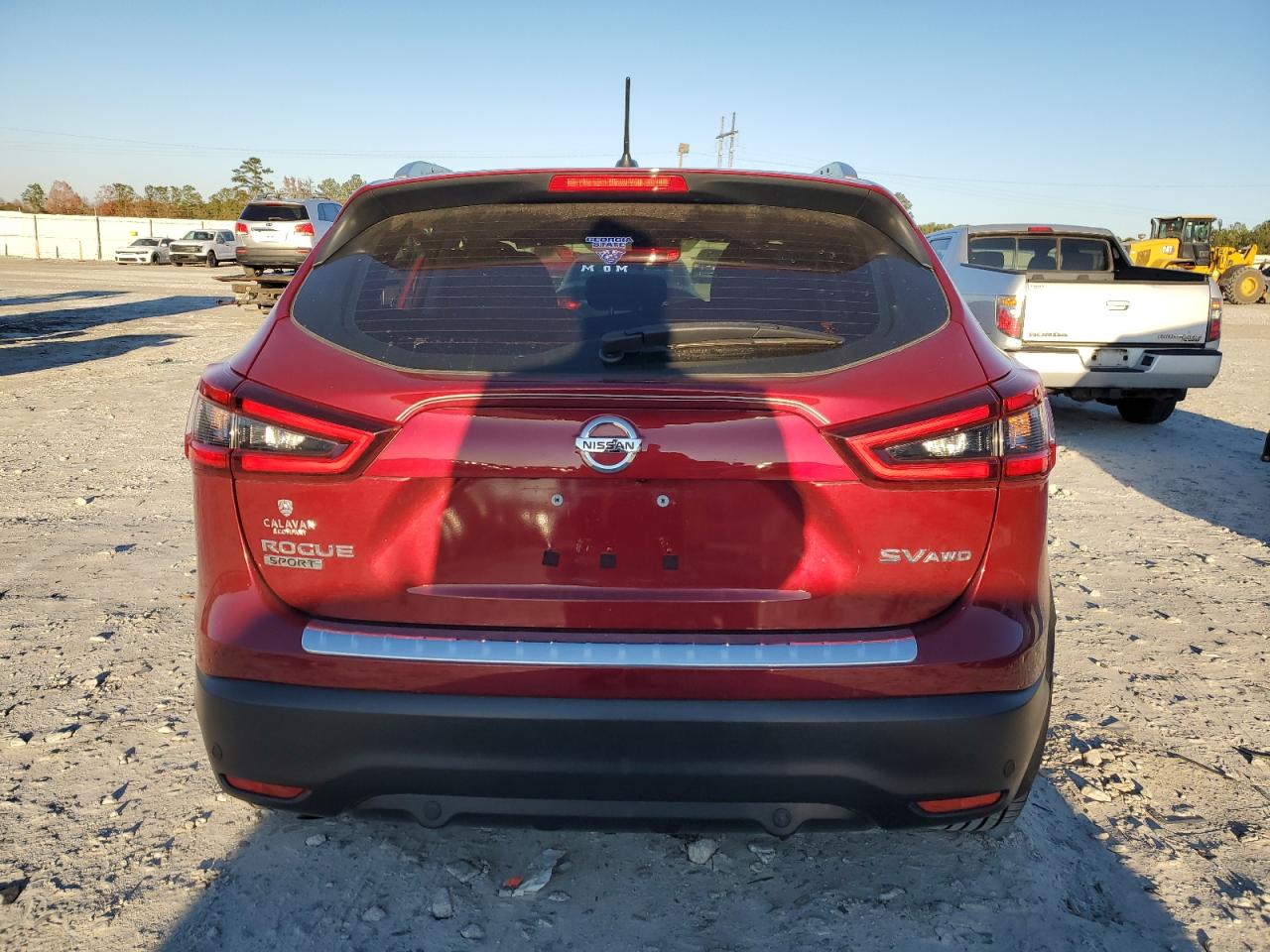 2020 Nissan Rogue VIN JN1BJ1CW6LW392370 Copart auction photo, side damage thumbnail 6