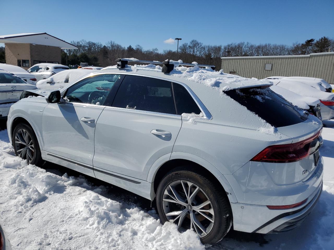2021 Audi Q8 VIN WA1EVAF15MD018449 Copart auction photo, front end damage thumbnail 2