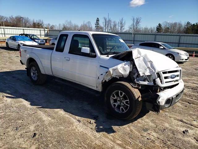 2011 Ford Ranger VIN 1FTLR4FE1BPA73675 Copart auction photo, front end / side damage thumbnail 11