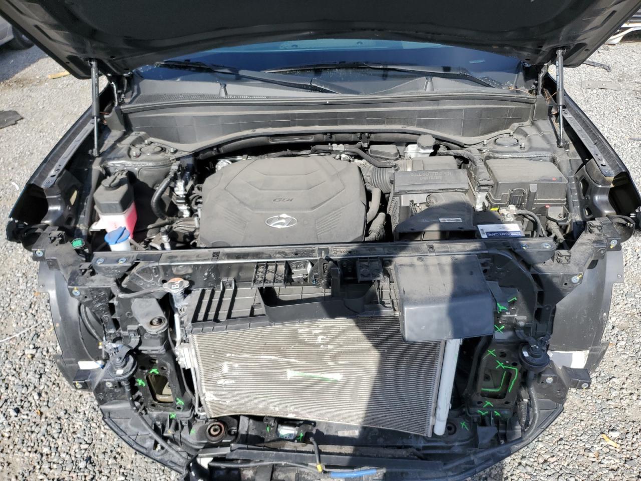 2022 Hyundai Palisade VIN KM8R74HE0NU468560 Copart auction photo, front end damage thumbnail 12