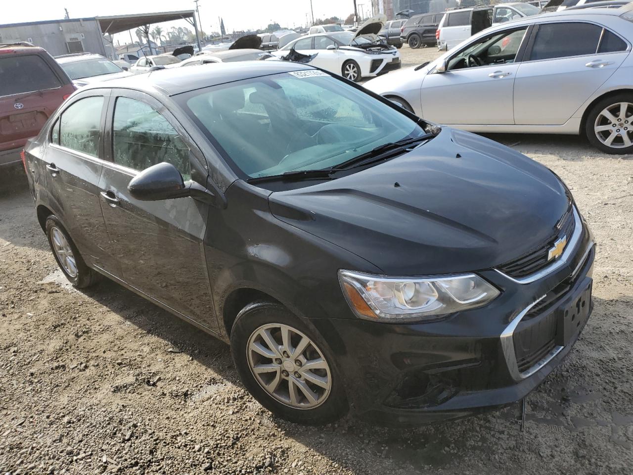 2017 Chevrolet Sonic VIN 1G1JD5SG7H4131892 Copart auction photo, mechanical damage thumbnail 4