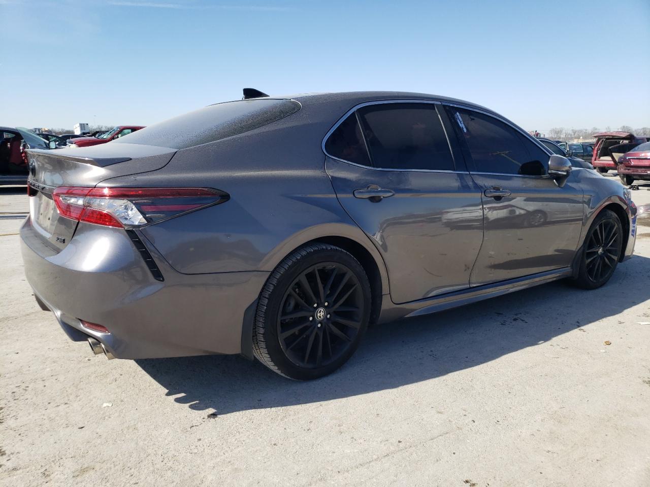 2021 Toyota Camry VIN 4T1K61AK4MU477103 Copart auction photo, side / minor dent/scratches damage thumbnail 3