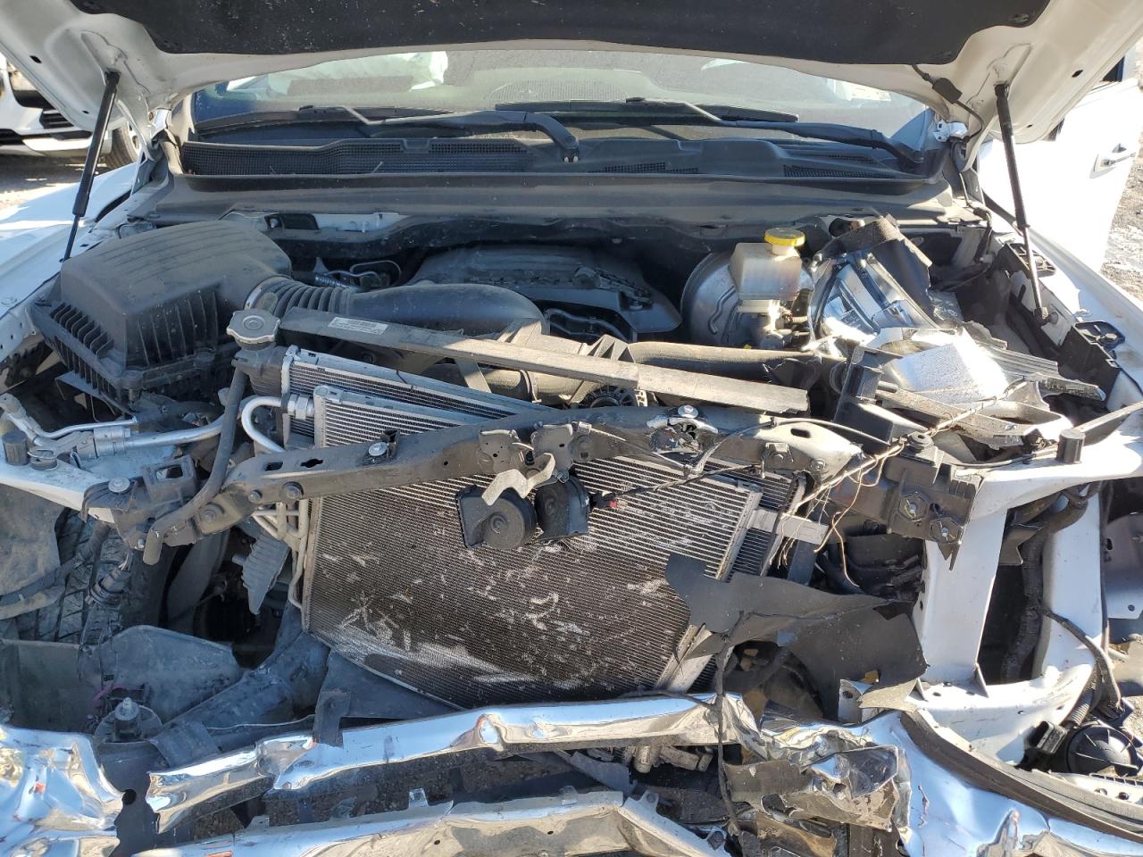 2019 RAM 1500 VIN 1C6SRFBT4KN911163 Copart auction photo, front end damage thumbnail 12