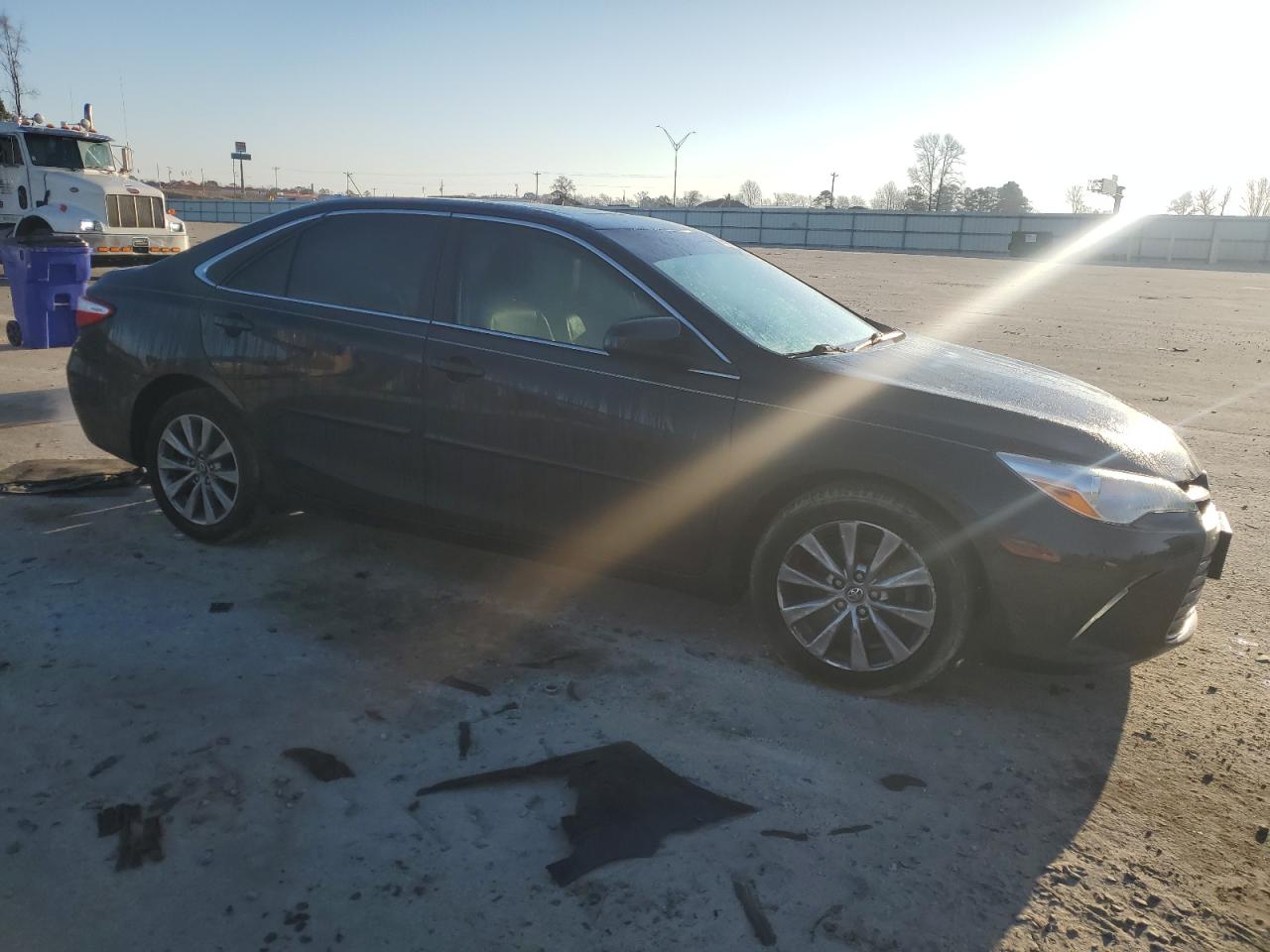 2016 Toyota Camry VIN 4T1BF1FK4GU604879 Copart auction photo, front end / side damage thumbnail 4