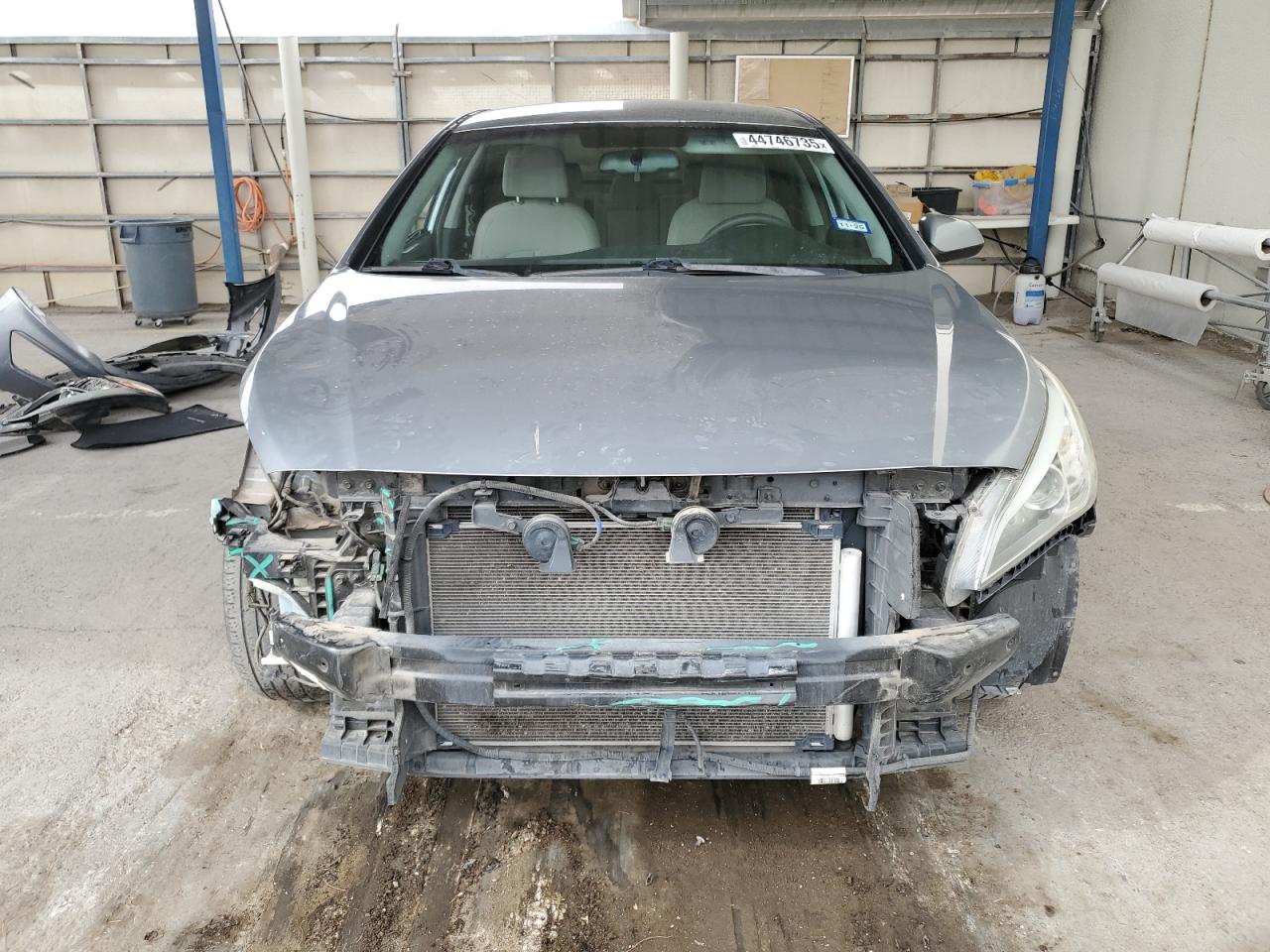 2016 Hyundai Sonata VIN 5NPE24AF7GH309018 Copart auction photo, front end / minor dent/scratches damage thumbnail 5