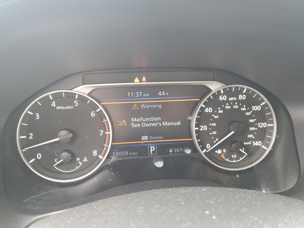 2019 Nissan Altima VIN 1N4BL4CW0KN325444 Copart auction photo, rear end damage thumbnail 9
