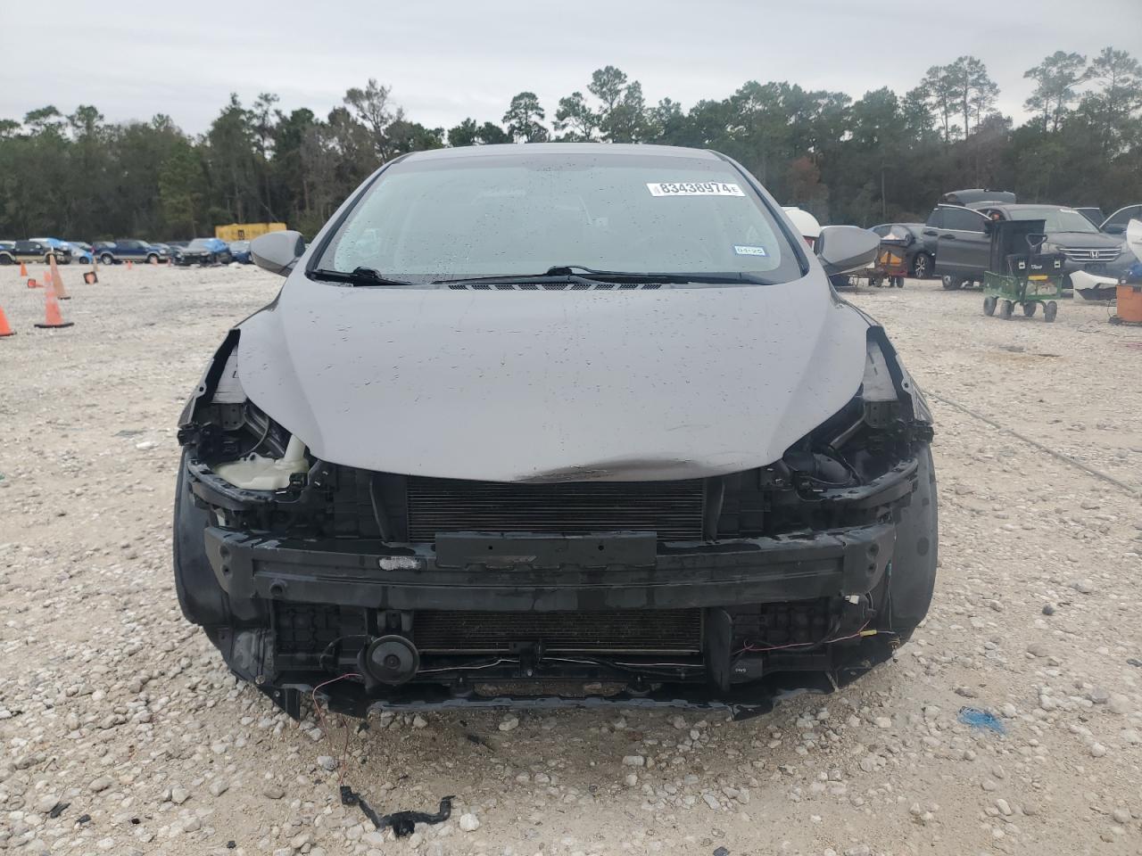 2011 Hyundai Elantra VIN 5NPDH4AE3BH058427 Copart auction photo, front end / hail damage thumbnail 5