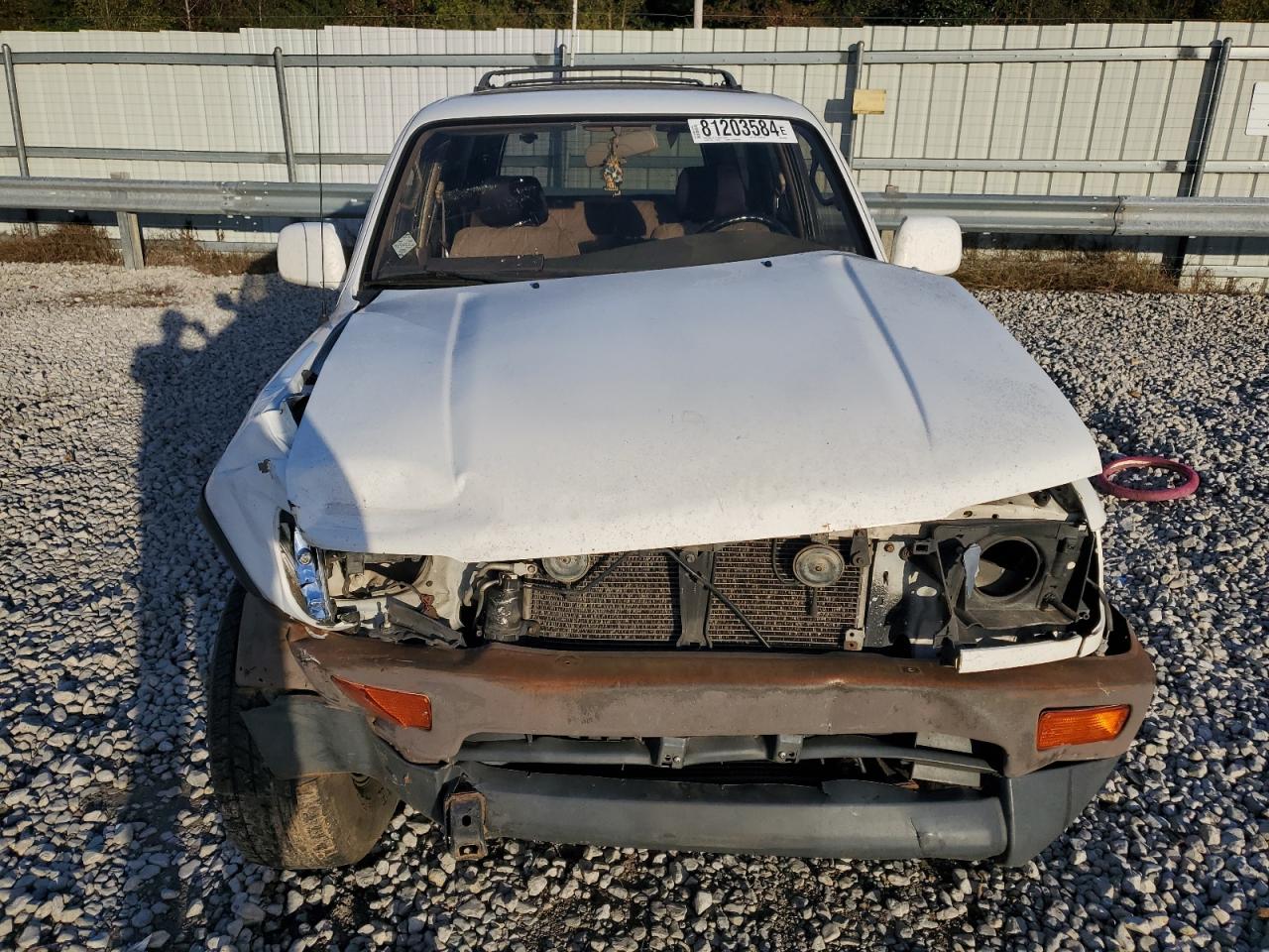 1996 Toyota 4Runner VIN JT3HN86RXT0033623 Copart auction photo, front end damage thumbnail 5