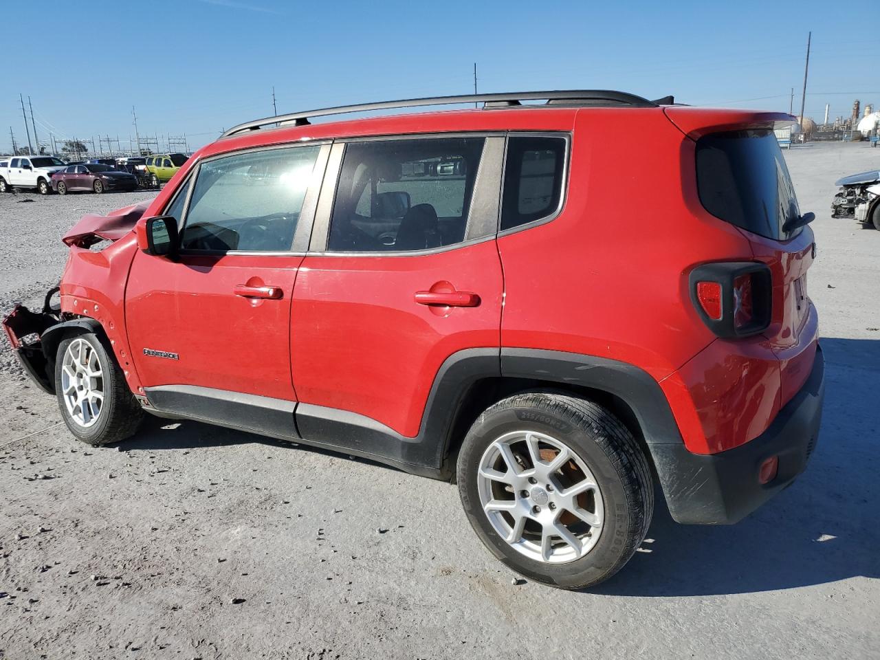 2019 Jeep Renegade VIN ZACNJABB1KPK11306 Copart auction photo, front end / hail damage thumbnail 2