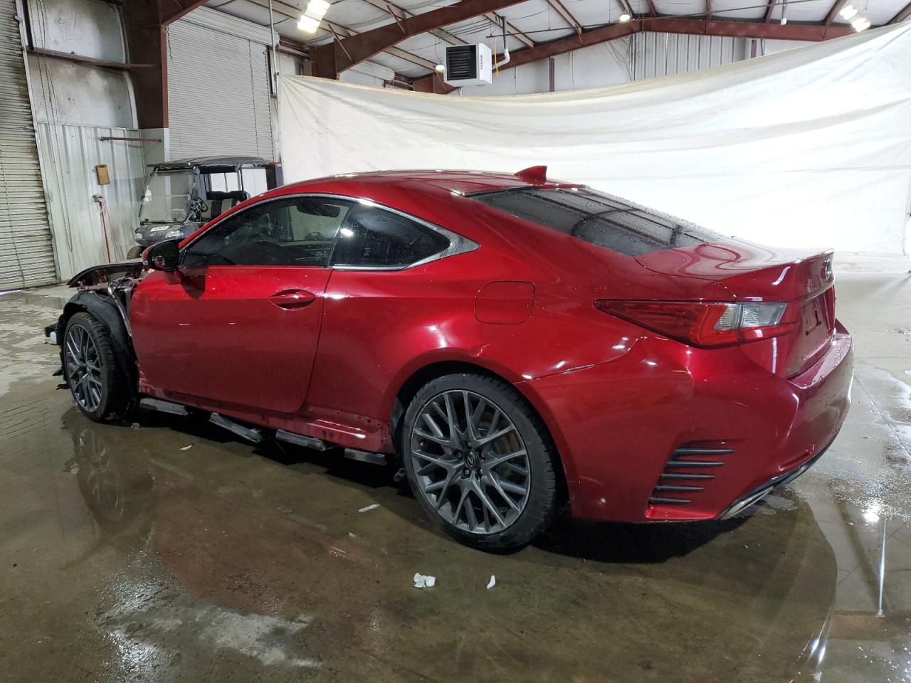 2015 Lexus RX VIN JTHSE5BC4F5002536 Copart auction photo, side / front end damage thumbnail 2