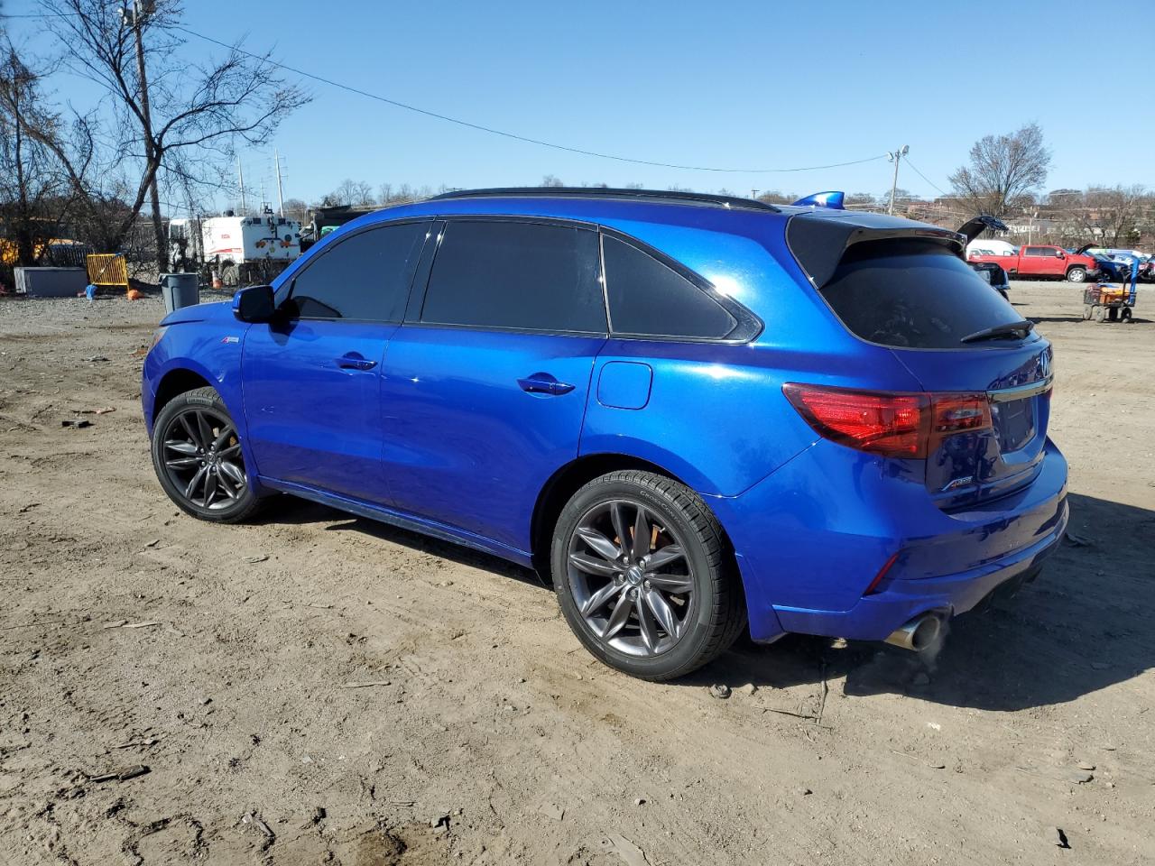 2019 Acura MDX VIN 5J8YD4H02KL001026 Copart auction photo, rear end / minor dent/scratches damage thumbnail 2