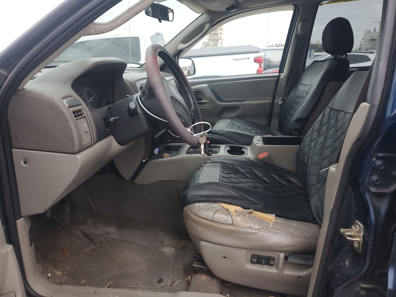 2003 Jeep Grand Cherokee VIN 1J4GX48S53C573996 Copart auction photo, front end damage thumbnail 7