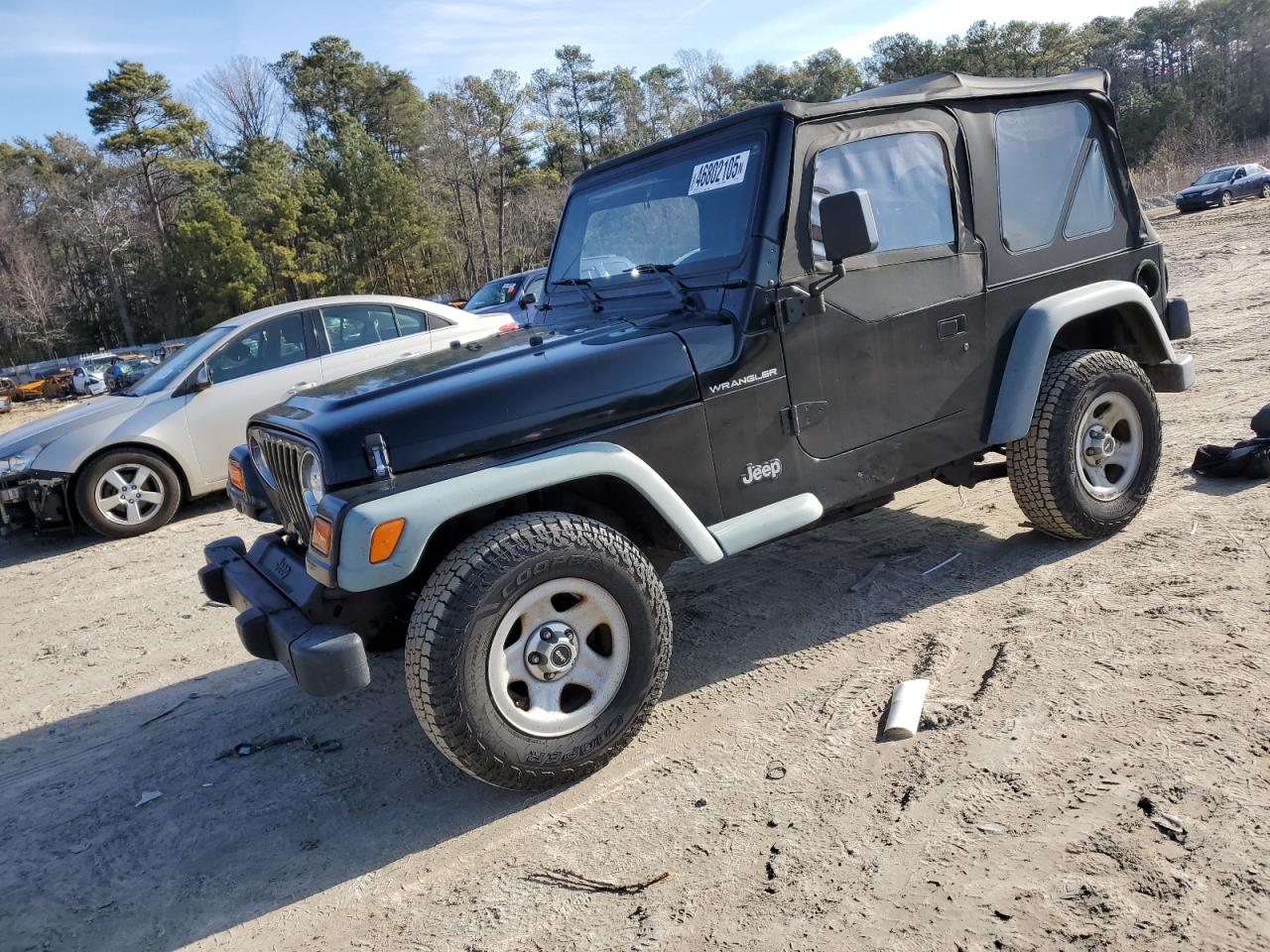 1998 Jeep Wrangler VIN 1J4FY29P0WP759496