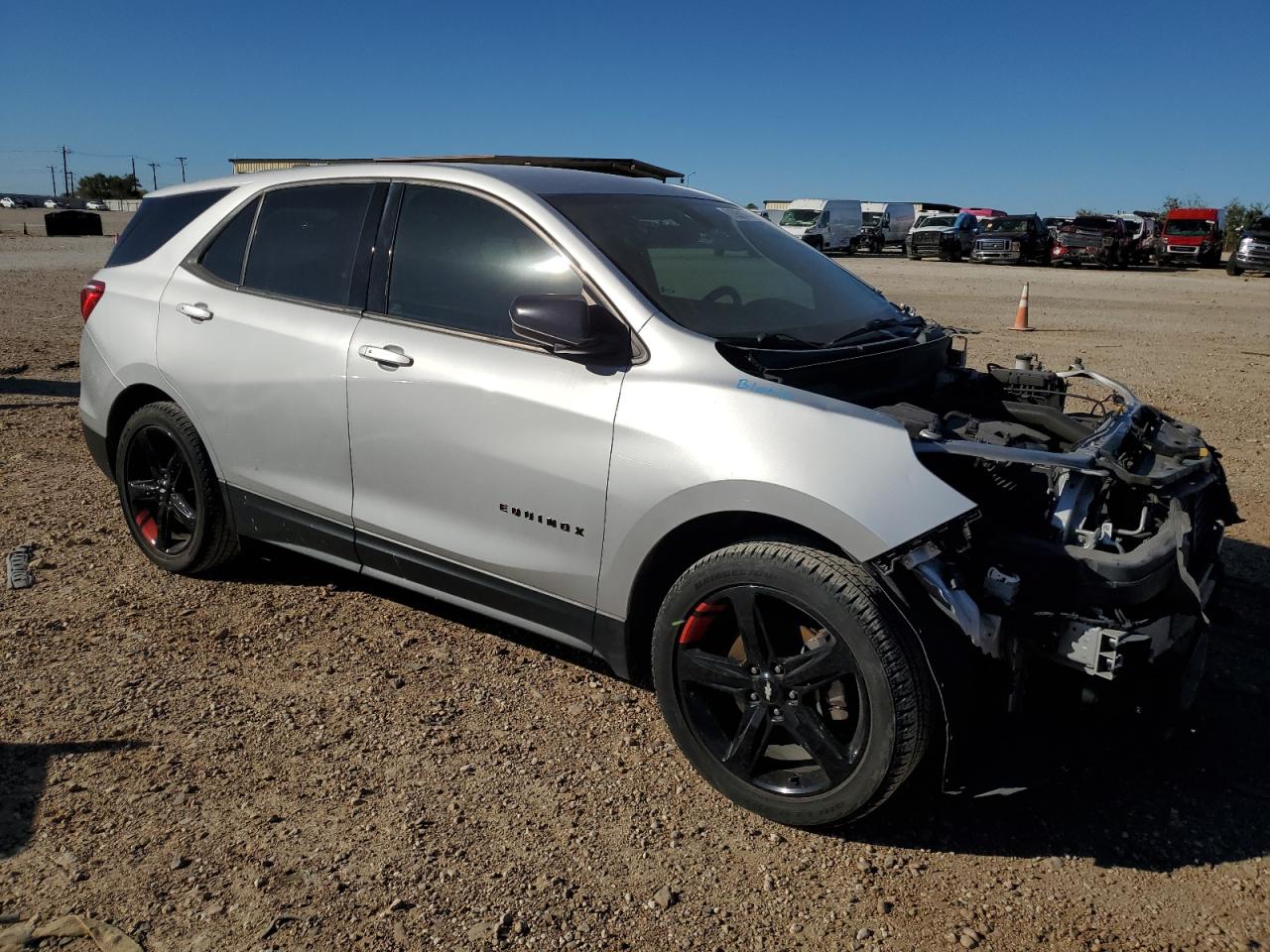 2019 Chevrolet Equinox VIN 2GNAXLEX4K6284323 Copart auction photo, front end damage thumbnail 4