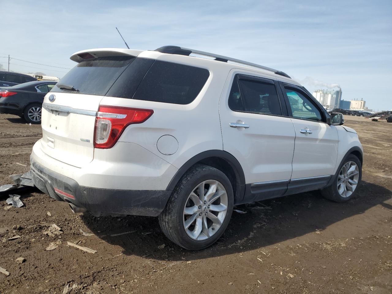 2015 Ford Explorer VIN 1FM5K8F85FGA39190 Copart auction photo, front end damage thumbnail 3