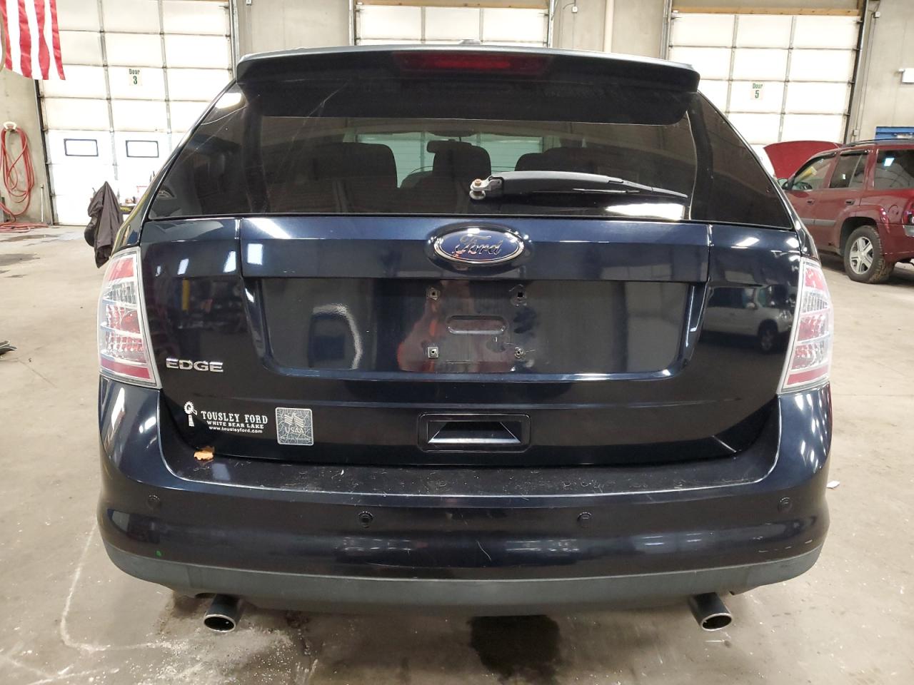2009 Ford Edge VIN 2FMDK36C79BB00277 Copart auction photo, front end damage thumbnail 6