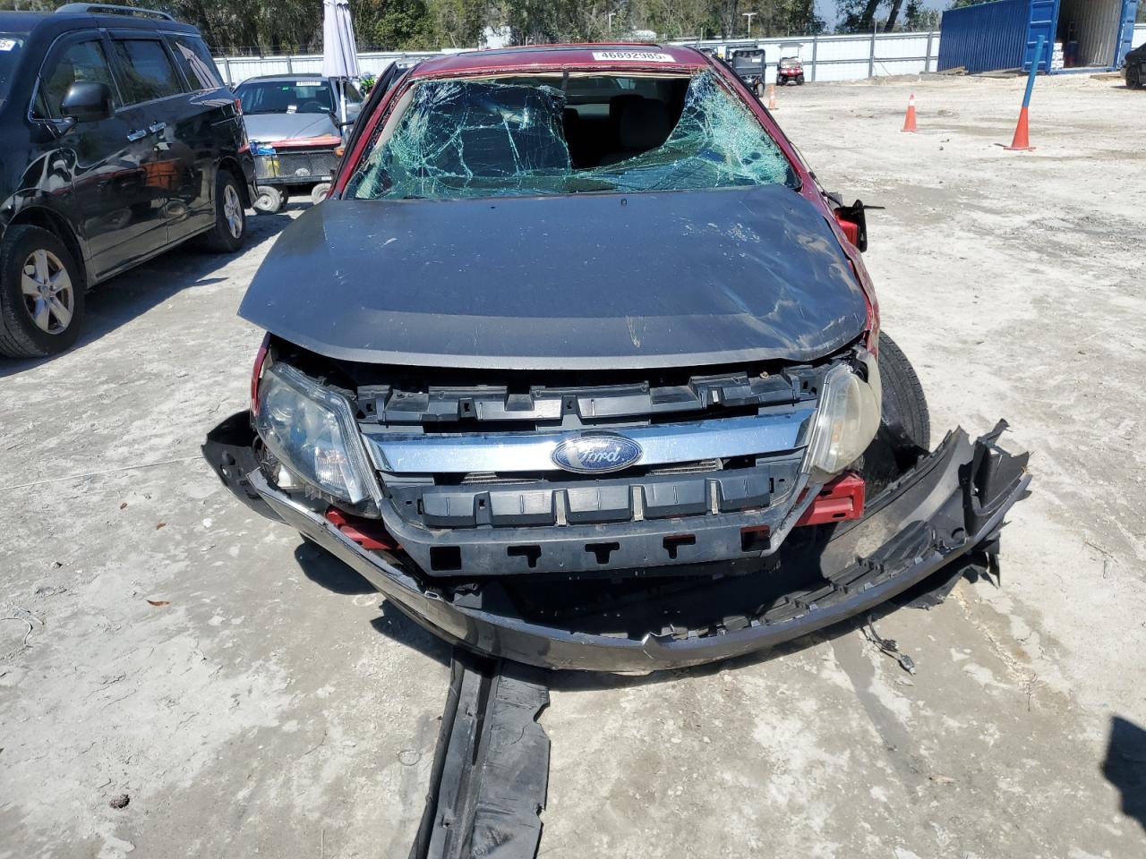 2010 Ford Fusion VIN 3FAHP0HA0AR400272 Copart auction photo, rollover damage thumbnail 5