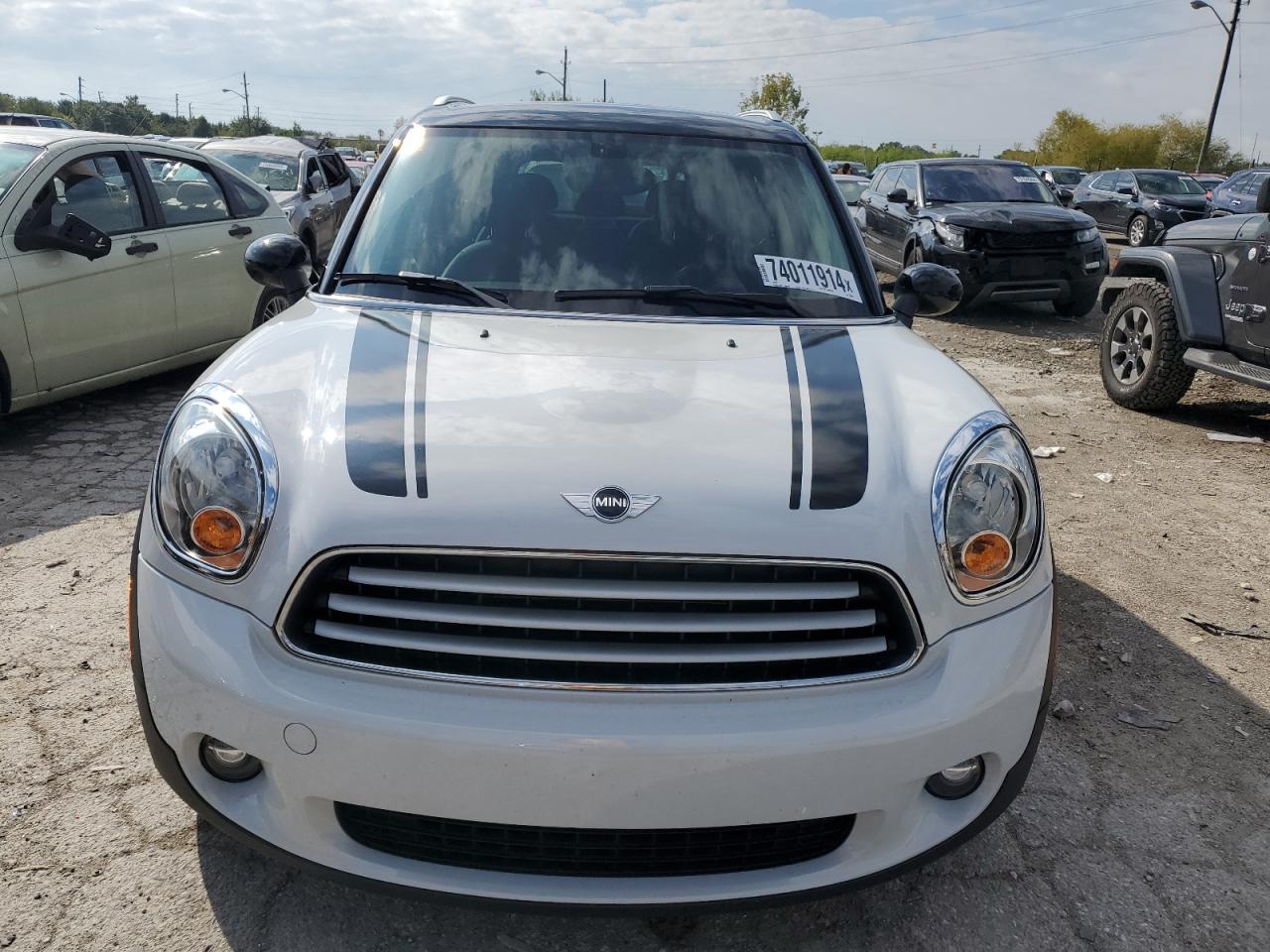 2013 MINI Cooper VIN WMWZB3C58DWM08837 Copart auction photo, side / minor dent/scratches damage thumbnail 5