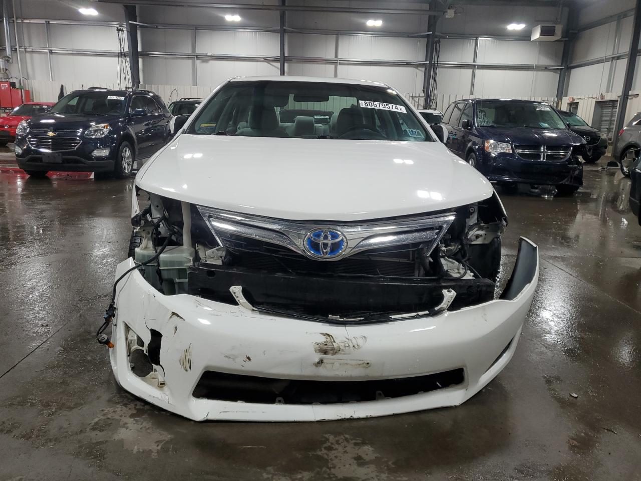 2014 Toyota Camry VIN 4T1BD1FKXEU104714 Copart auction photo, front end damage thumbnail 5