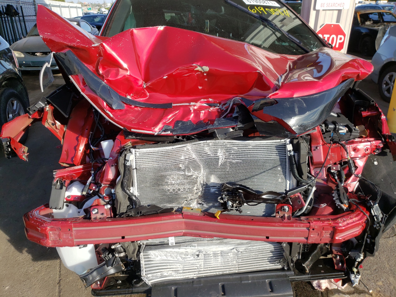 2021 Ford Edge VIN 2FMPK4AP2MBA43038 Copart auction photo, front end / rear end damage thumbnail 9