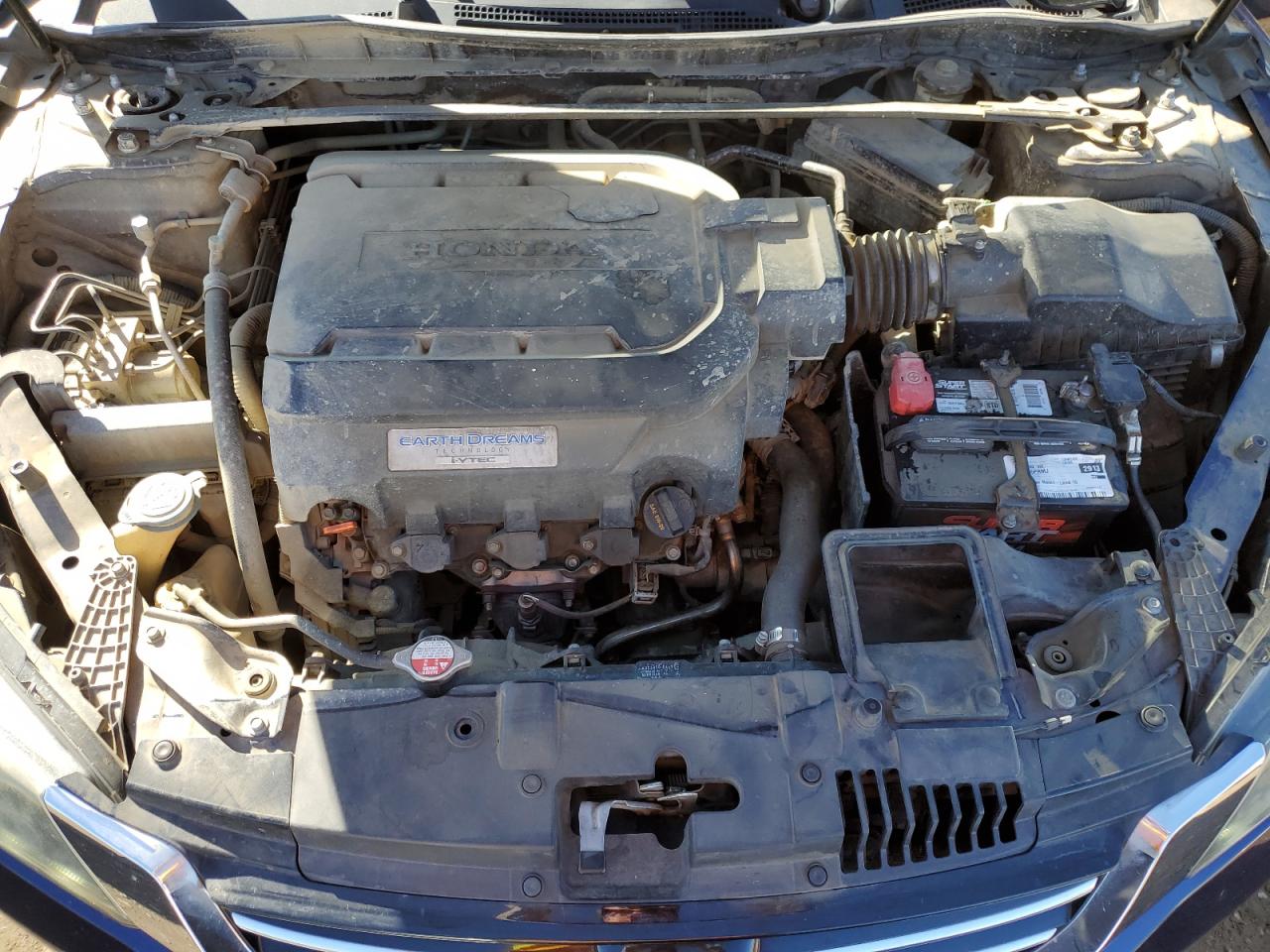 2015 Honda Accord VIN 1HGCR3F88FA006327 Copart auction photo, side damage thumbnail 11