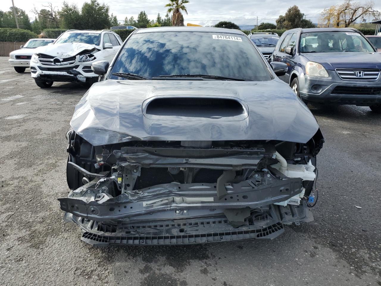 2021 Subaru WRX VIN JF1VA2E69M9818376 Copart auction photo, front end damage thumbnail 5