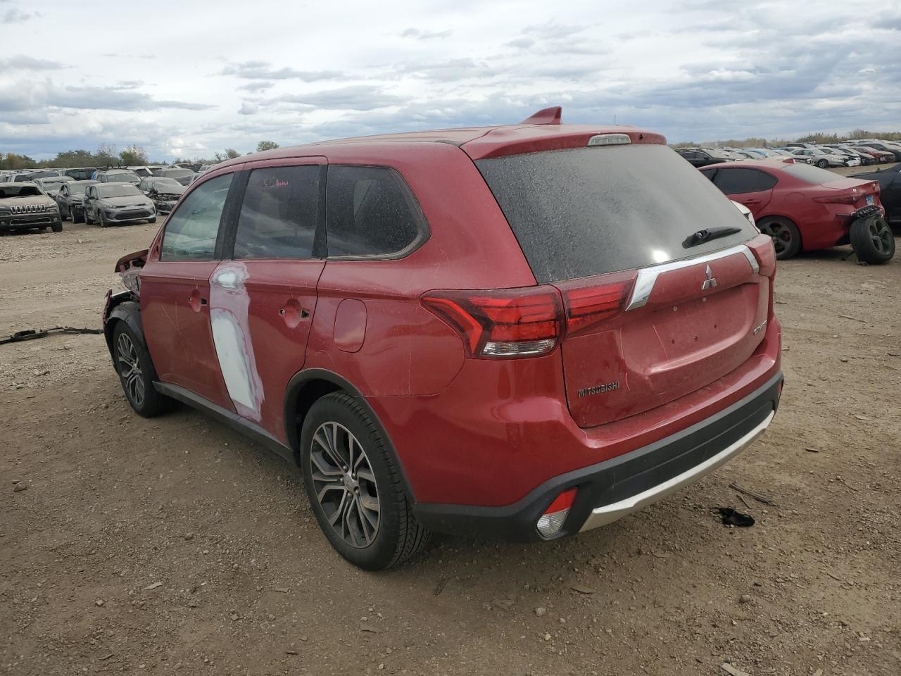 2017 Mitsubishi Outlander VIN JA4AZ2A36HZ045010 Copart auction photo, front end damage thumbnail 2