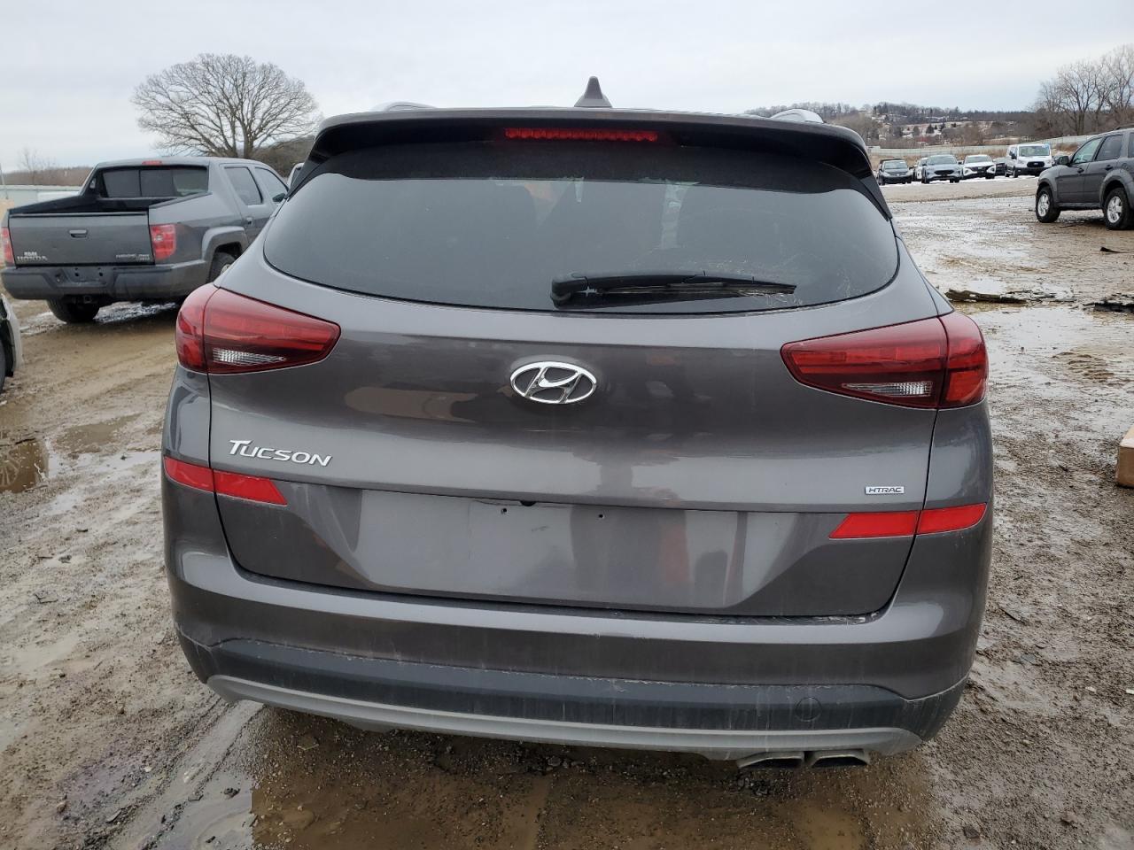 2020 Hyundai Tucson VIN KM8J3CAL2LU101362 Copart auction photo, front end damage thumbnail 6