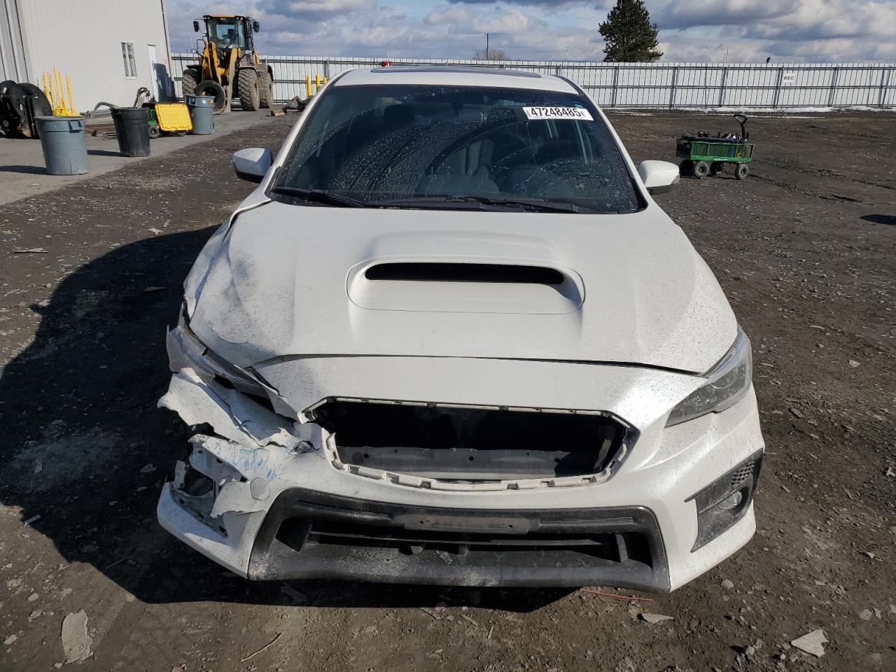 2018 Subaru WRX VIN JF1VA1H64J9829724 Copart auction photo, front end / side damage thumbnail 5