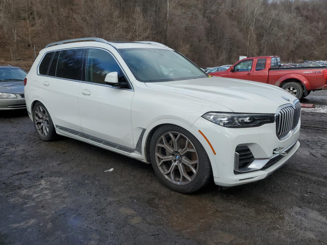 2019 BMW X7 VIN 5UXCW2C50KL085064 Copart auction photo, missing/altered vin damage thumbnail 4