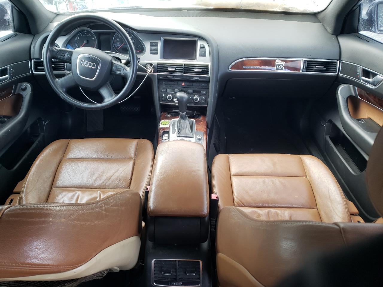 2007 Audi A6 VIN WAUDH74F57N121974 Copart auction photo, burn - engine / mechanical damage thumbnail 8