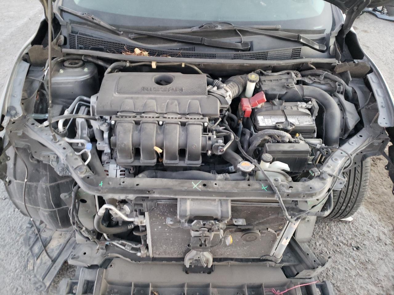 2019 Nissan Sentra VIN 3N1AB7AP0KY400543 Copart auction photo, front end damage thumbnail 11