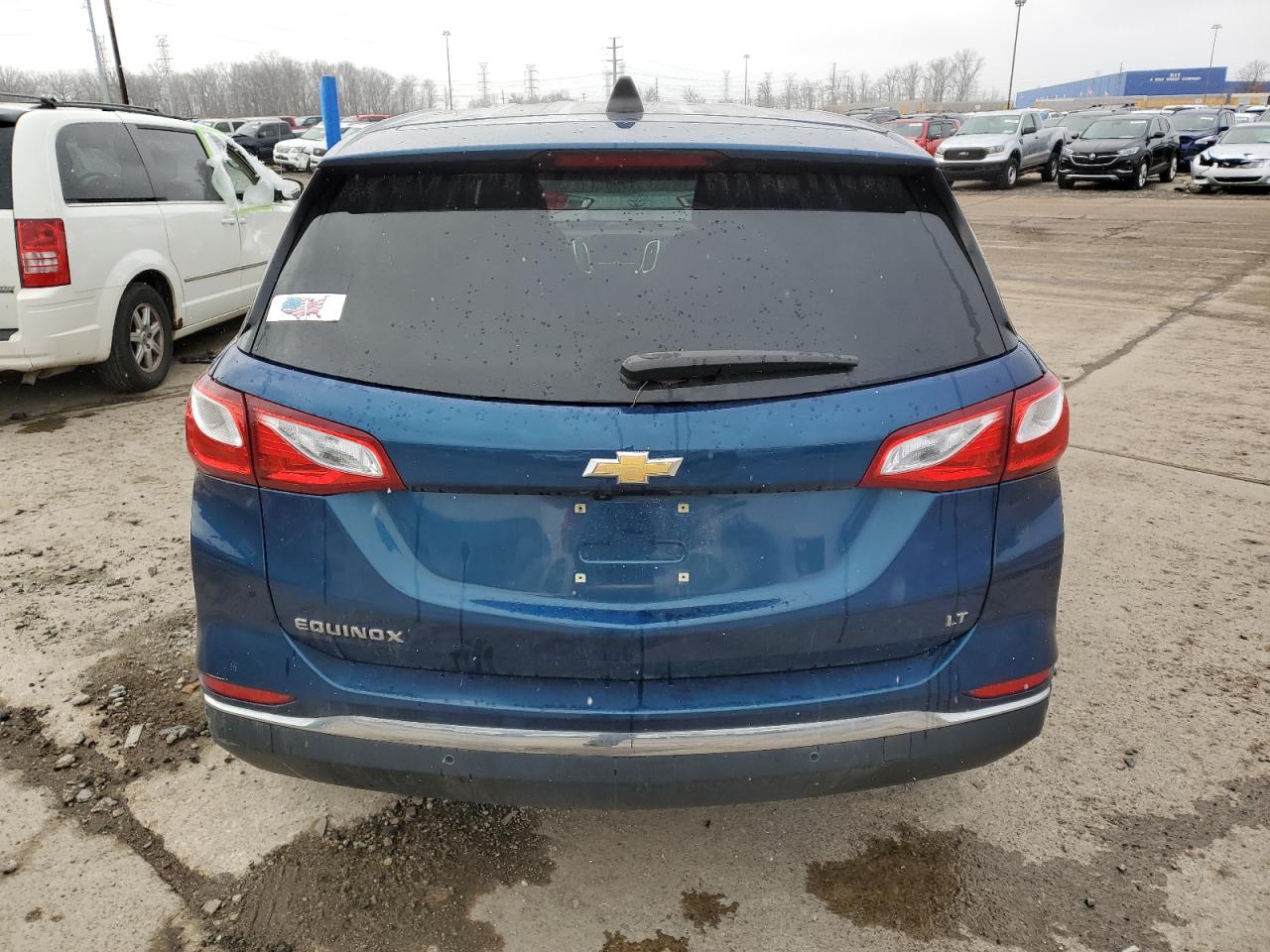 2020 Chevrolet Equinox VIN 3GNAXJEV3LL161919 Copart auction photo, front end damage thumbnail 6