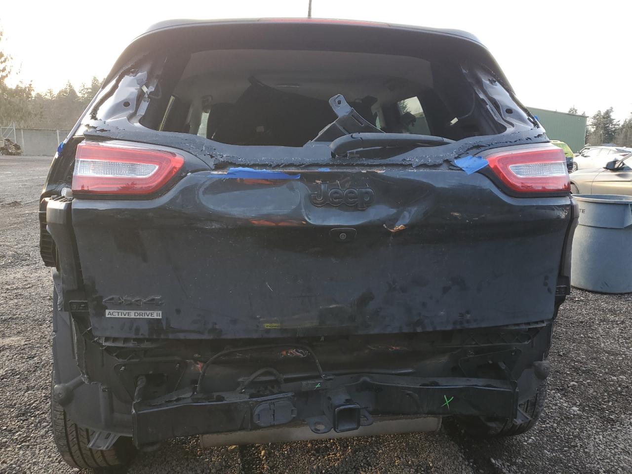 2015 Jeep Grand Cherokee VIN 1C4PJMCS3FW776449 Copart auction photo, rear end damage thumbnail 6