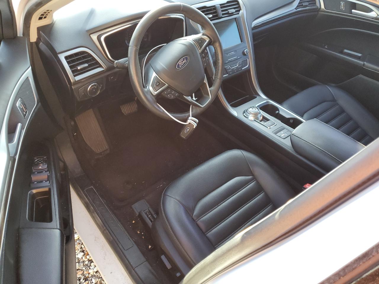 2020 Ford Fusion VIN 3FA6P0CD0LR196620 Copart auction photo, side damage thumbnail 8