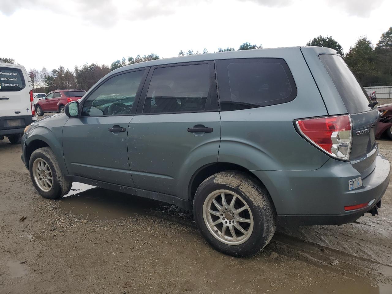 2009 Subaru Forester VIN JF2SH61619G717505 Copart auction photo, mechanical damage thumbnail 2