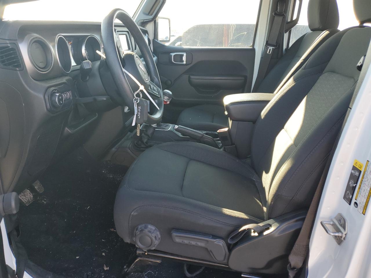 2020 Jeep Gladiator VIN 1C6HJTAG0LL168065 Copart auction photo, rear end damage thumbnail 7