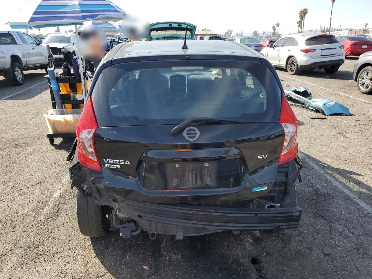 2015 Nissan Versa VIN 3N1CE2CP1FL414034 Copart auction photo, rear end damage thumbnail 6
