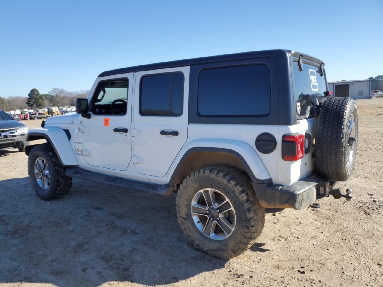 2018 Jeep Wrangler VIN 1C4HJXEGXJW235440 Copart auction photo, water/flood damage thumbnail 2